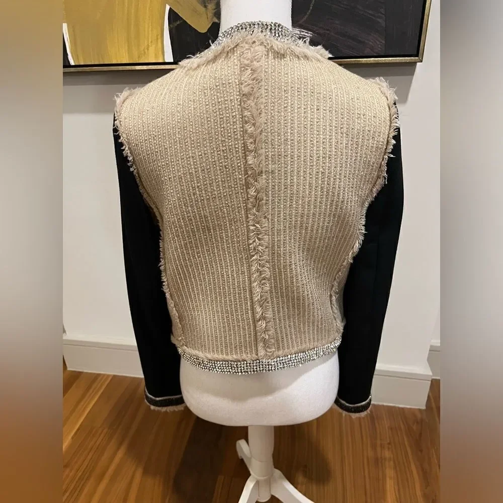 Tory Burch Sairy Bling jacket size 6 NWOT